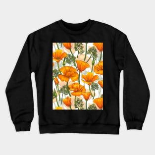 California poppies Crewneck Sweatshirt